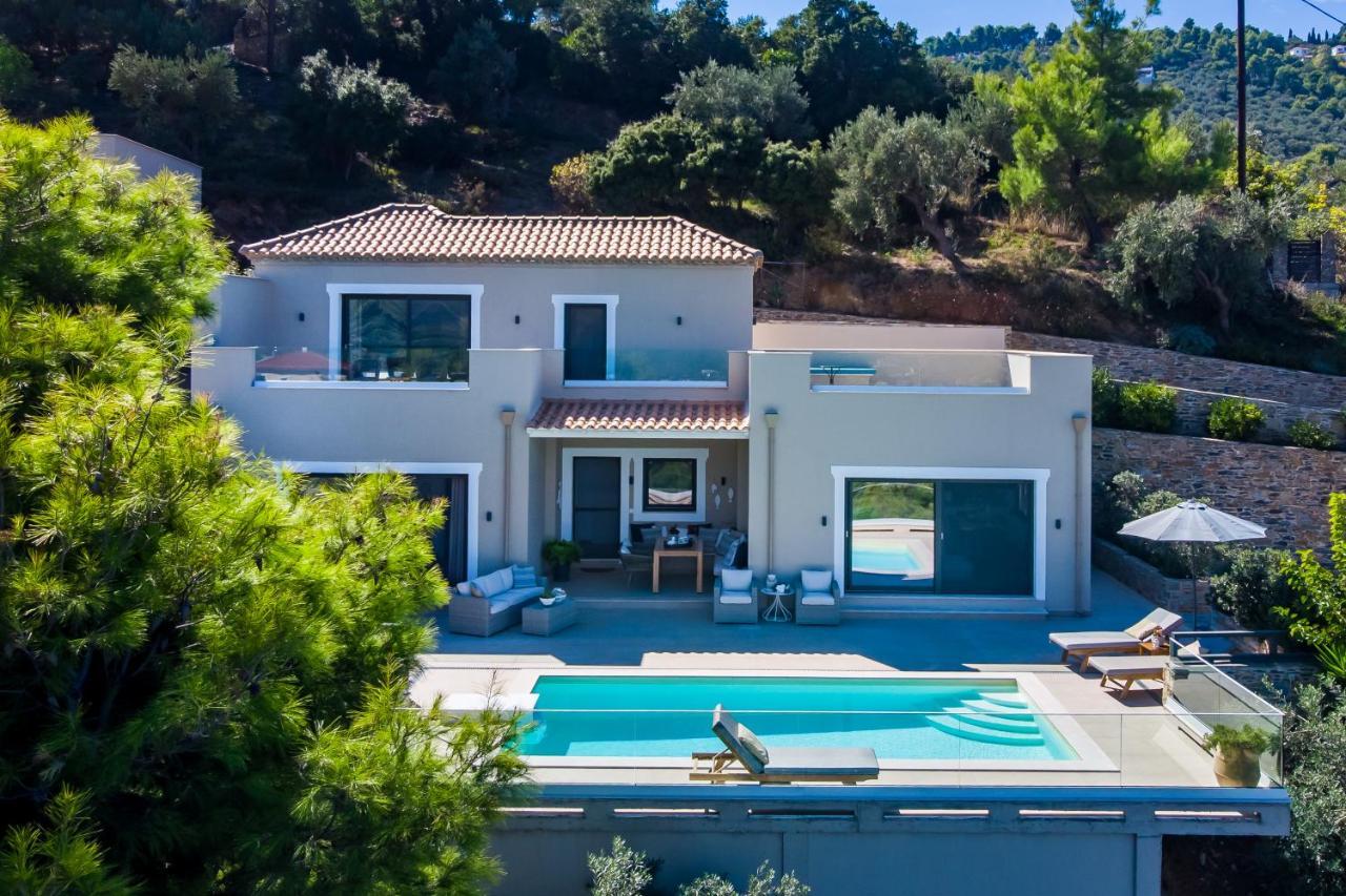 סקופלוס טאון Villa Politimi Luxury Retreat מראה חיצוני תמונה