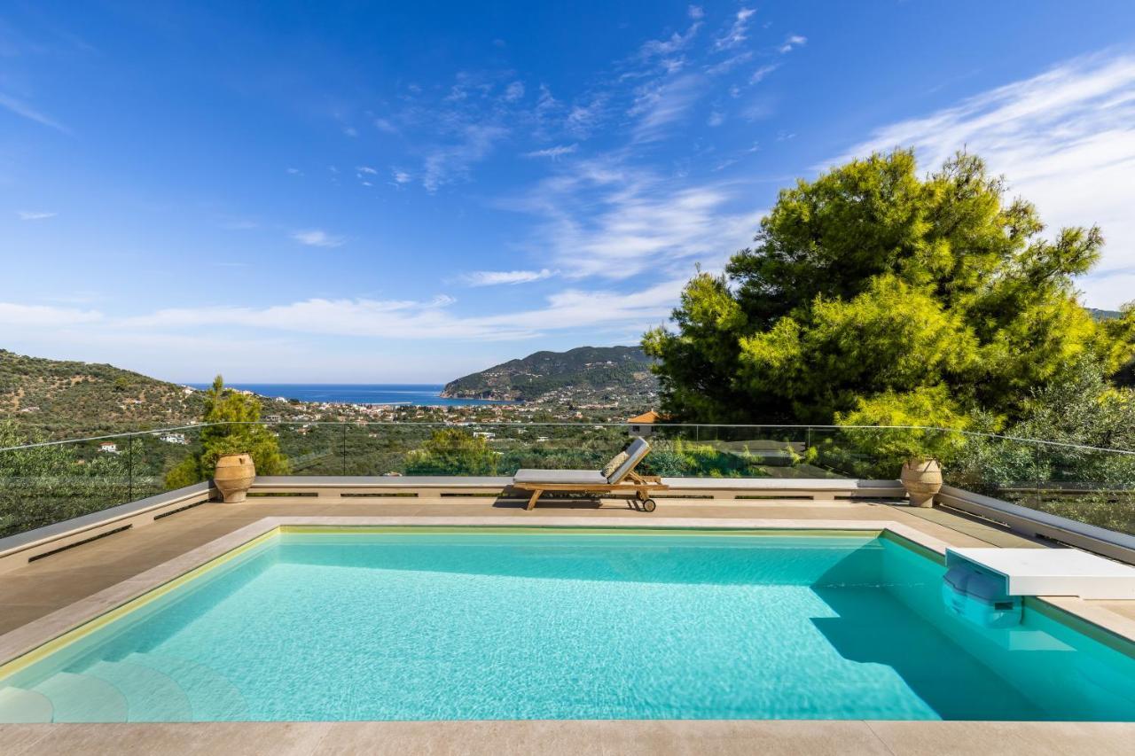 סקופלוס טאון Villa Politimi Luxury Retreat מראה חיצוני תמונה