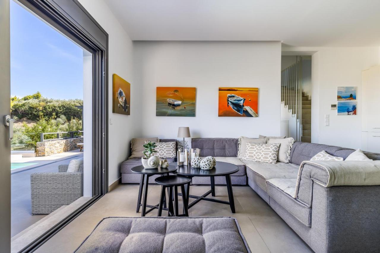 סקופלוס טאון Villa Politimi Luxury Retreat מראה חיצוני תמונה
