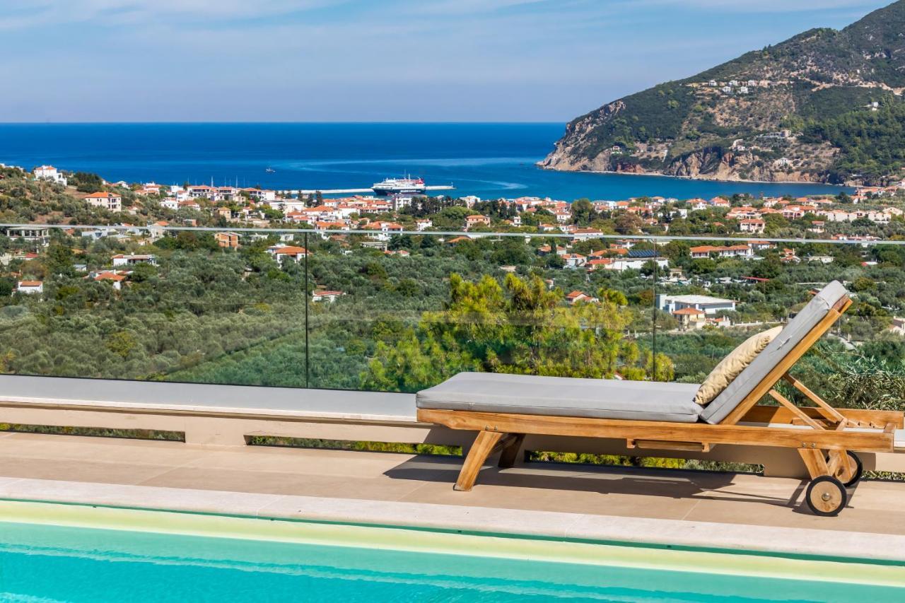 סקופלוס טאון Villa Politimi Luxury Retreat מראה חיצוני תמונה
