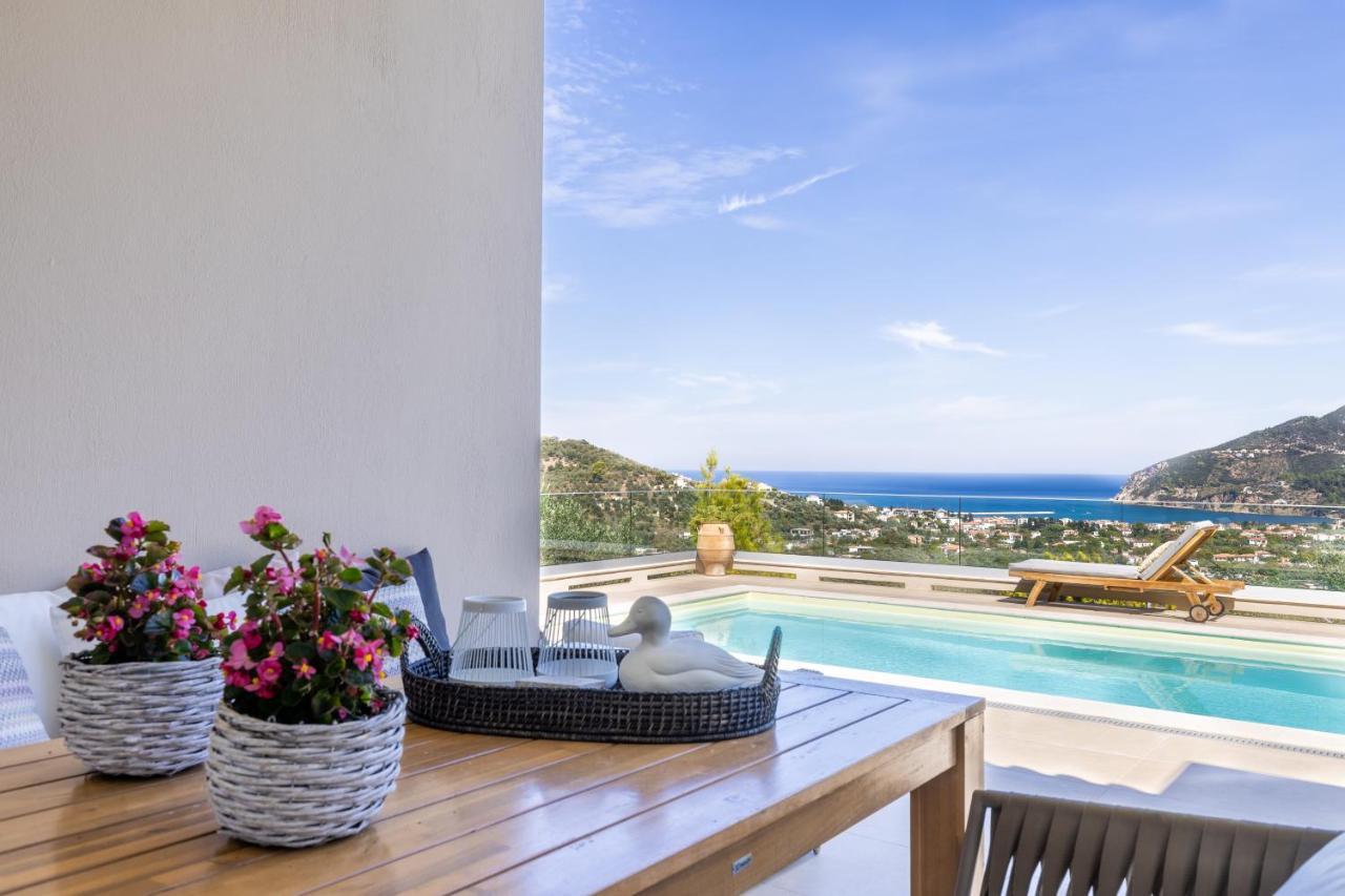 סקופלוס טאון Villa Politimi Luxury Retreat מראה חיצוני תמונה