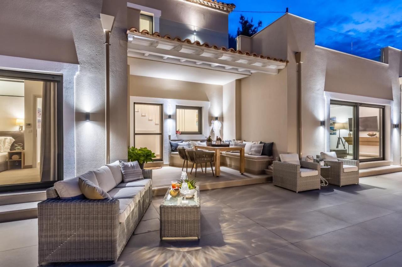 סקופלוס טאון Villa Politimi Luxury Retreat מראה חיצוני תמונה