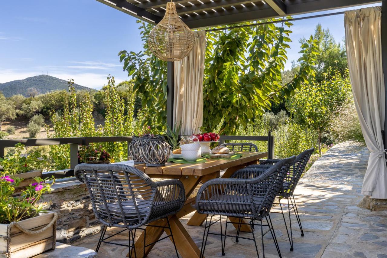 סקופלוס טאון Villa Politimi Luxury Retreat מראה חיצוני תמונה