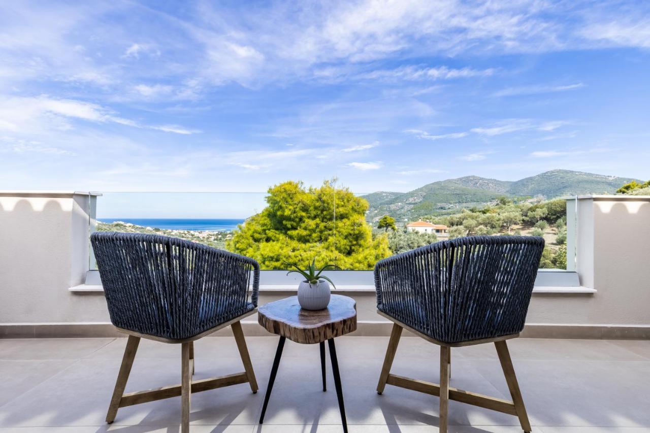 סקופלוס טאון Villa Politimi Luxury Retreat מראה חיצוני תמונה