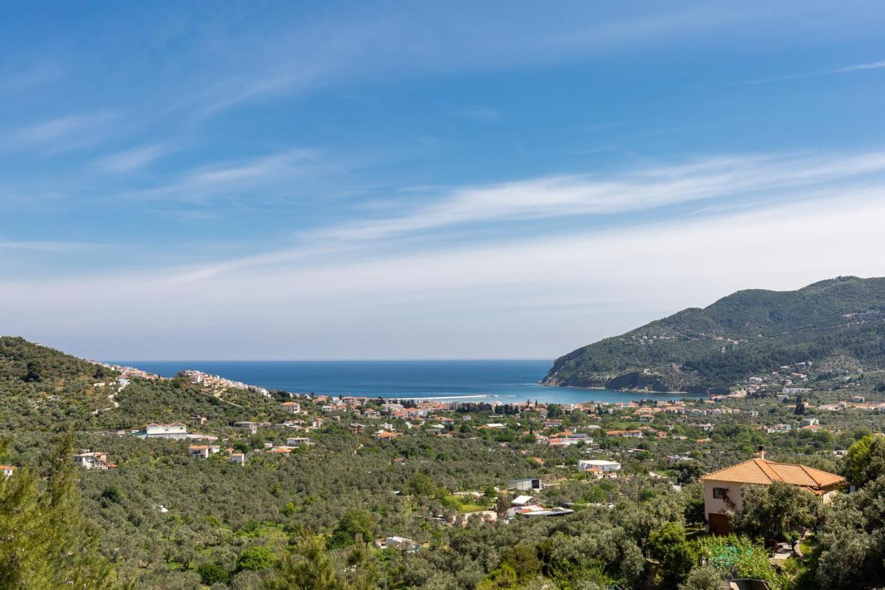 סקופלוס טאון Villa Politimi Luxury Retreat מראה חיצוני תמונה